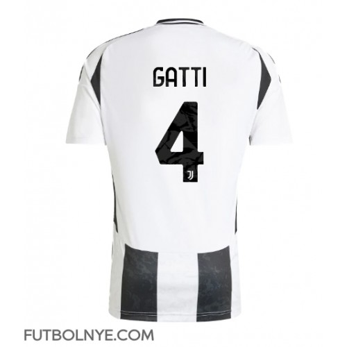 Camiseta Juventus Federico Gatti #4 Primera Equipación 2024-25 manga corta